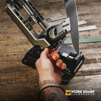 Work Sharp Professional Precision Adjust Elite Set Knife Sharpener value combo bundle with the Guided Field Knife Sharpener