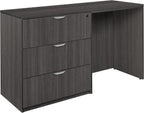 Regency Legacy Stand Up Side to Side Lateral File/Desk- Ash Grey