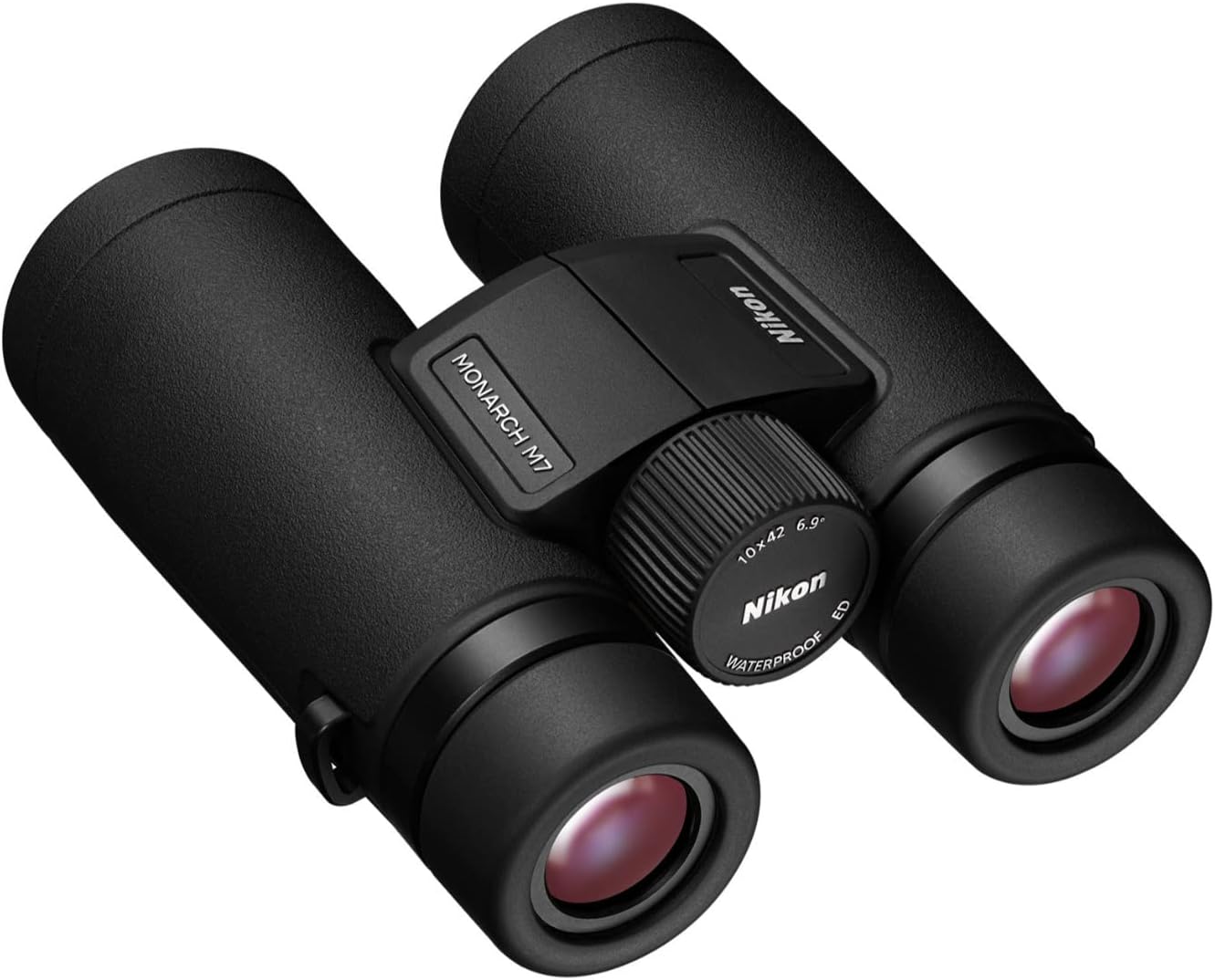 Nikon MONARCH M7 10x42 Binocular |Waterproof  fogproof  rubber-armored Full-Size Binocular with ED glass & wide field of view  oil & water repellent coating & locking diopter |Official Nikon USA Model