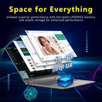 Lenovo Yoga 7i 2-in-1 16" 2K Touchscreen Laptop  Intel Core Ultra 7 256V  16GB LPDDR5X  3TB(2TB SSD&1TB Docking Station)  Intel Arc Graphics  Numeric Keypad  Copilot+ PC  Wi-Fi 7  Win 11 Pro  Gray