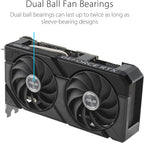 ASUS Dual GeForce RTX™ 4070 EVO OC Edition 12GB GDDR6X is Designed for Broad Compatibility  with a 2.5-Slot Design  Axial-tech Fan Design  0dB Technology  Auto-Extreme Technology  and More (Renewed)