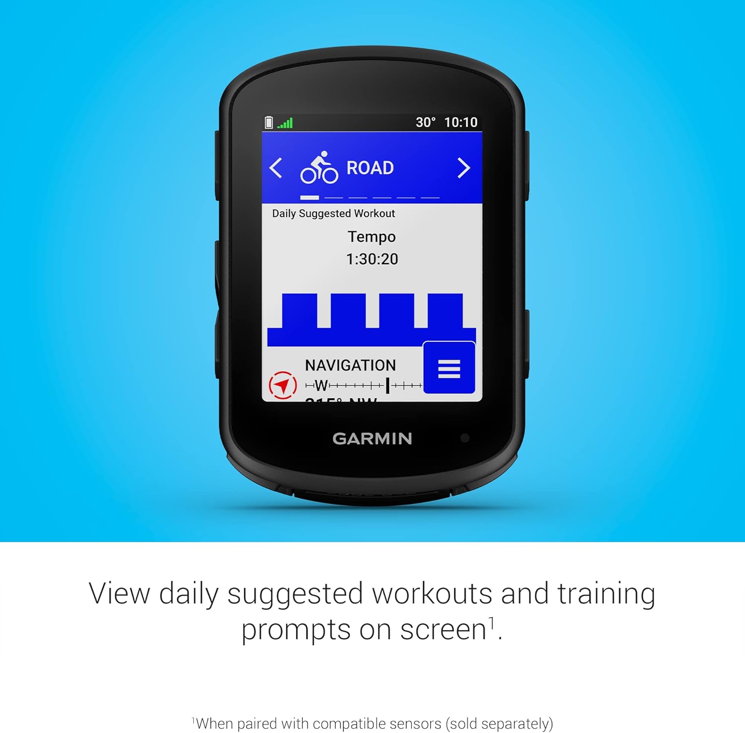 Garmin Edge 840  Compact GPS Cycling Computer with Touchscreen and Buttons  Targeted Adaptive Coaching  Advanced Navigation and More