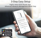 ASUS ZenWiFi BT10 Tri-Band WiFi 7 Mesh  18 Gbps  6000 sq.ft (2pk)  Dual 10G Ports  Security and Parental Controls Included  Smart Home Master SSIDs  4G & 5G Mobile Tethering