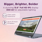 Lenovo IdeaPad Flex 3i Chromebook Laptop  Intel® UHD Graphics  15.6” FHD Display  Intel Pentium N6000  8GB RAM  128GB SSD  1920x1080 px  Touchscreen  Chrome OS  Abyss Blue