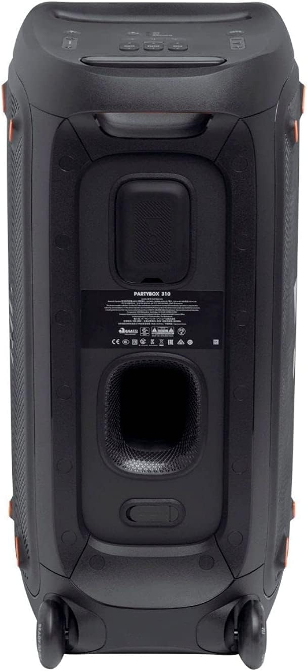 JBL Partybox 310 - Portable Party Speaker with Long Lasting Battery  Powerful JBL Sound and Exciting Light Show Black