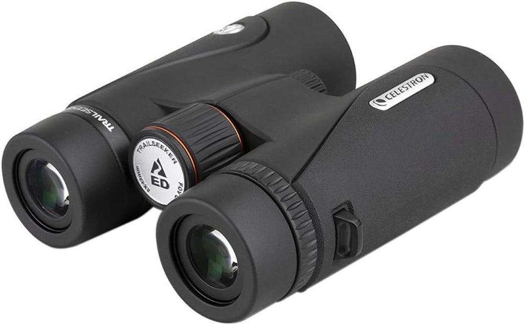 Celestron – TrailSeeker ED 8x42 Binoculars – Compact ED Binocular for Birdwatching and Outdoor Activities – Binocular with ED Objective Lenses – Fully Broadband Multi-Coated Optics – BaK4 Roof Prism.