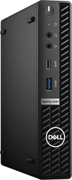 Dell Optiplex 5080 Micro Desktop  Intel Six-Core i5 10500T 2.3Ghz  8GB DDR4  512GB NVMe SSD  Wi-Fi  Windows 11 Pro (Renewed)