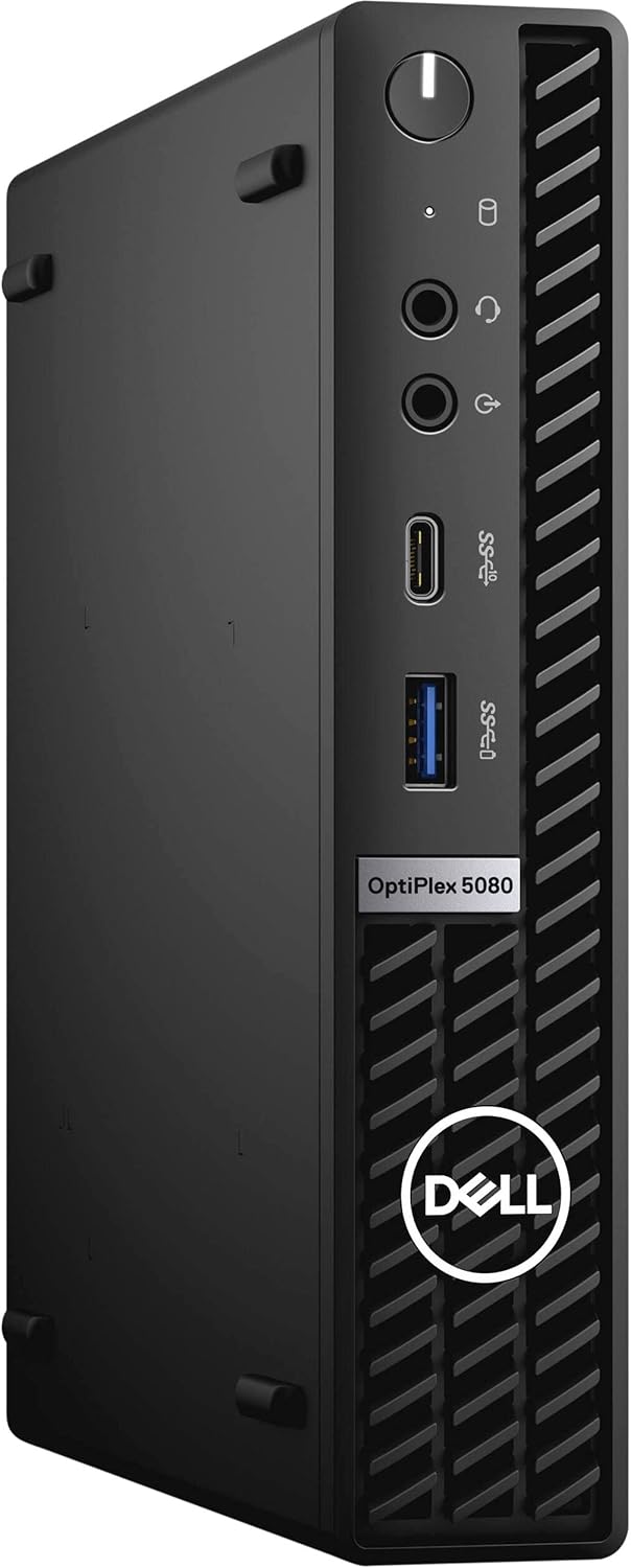 Dell Optiplex 5080 Micro Desktop  Intel Six-Core i5 10500T 2.3Ghz  8GB DDR4  512GB NVMe SSD  Wi-Fi  Windows 11 Pro (Renewed)