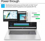 HP 17 Laptop Business 2025  Lifetime MS Office  17.3" HD+ Computer  8-Core Intel i3 Processor  16GB RAM  1TB Storage (500GB SSD + 500GB Ext)  Wi-Fi 6  Long Battery  MarxsolAccessory  Win 11 Pro