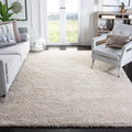 SAFAVIEH California Shag Collection Area Rug - 8'6" x 12', Beige, Non-Shedding & Easy to Clean, Ultra Plush Thick Pile, Ideal for Living Room, Bedroom, Dining Space (SG151-1313)