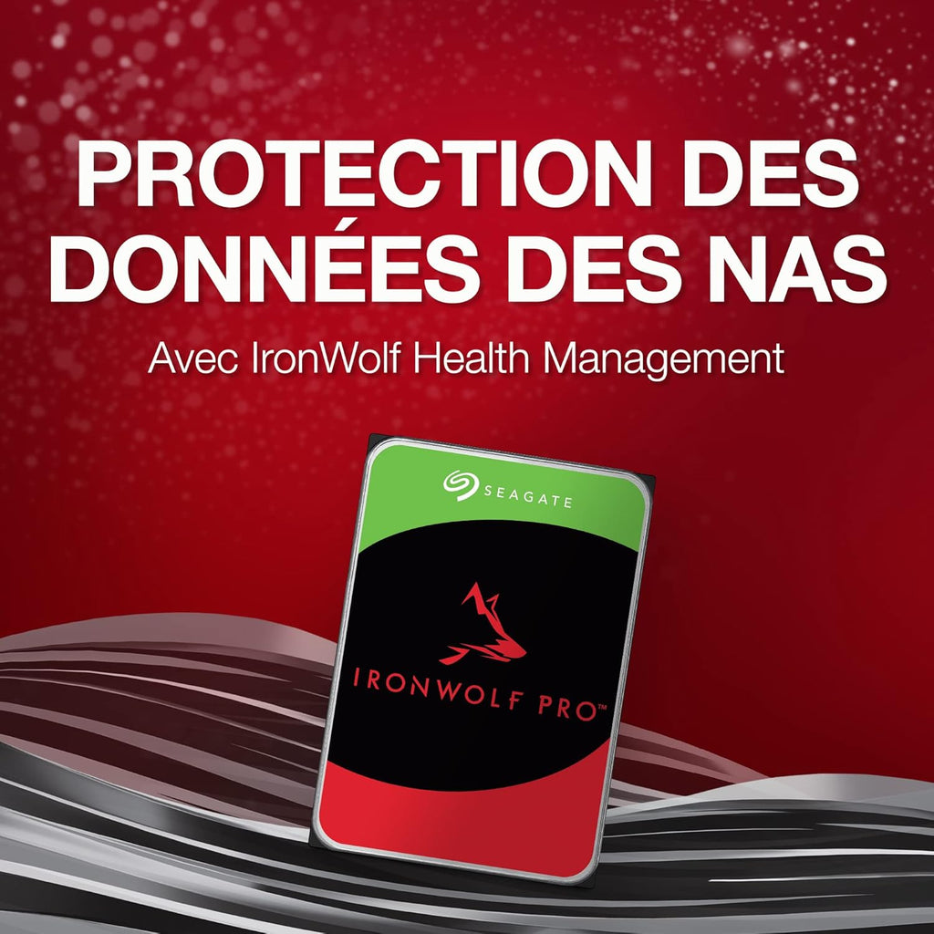 Seagate IronWolf Pro 18TB NAS HDD  ST18000NE000 SATA 6Gb/s 3.5" (Renewed)