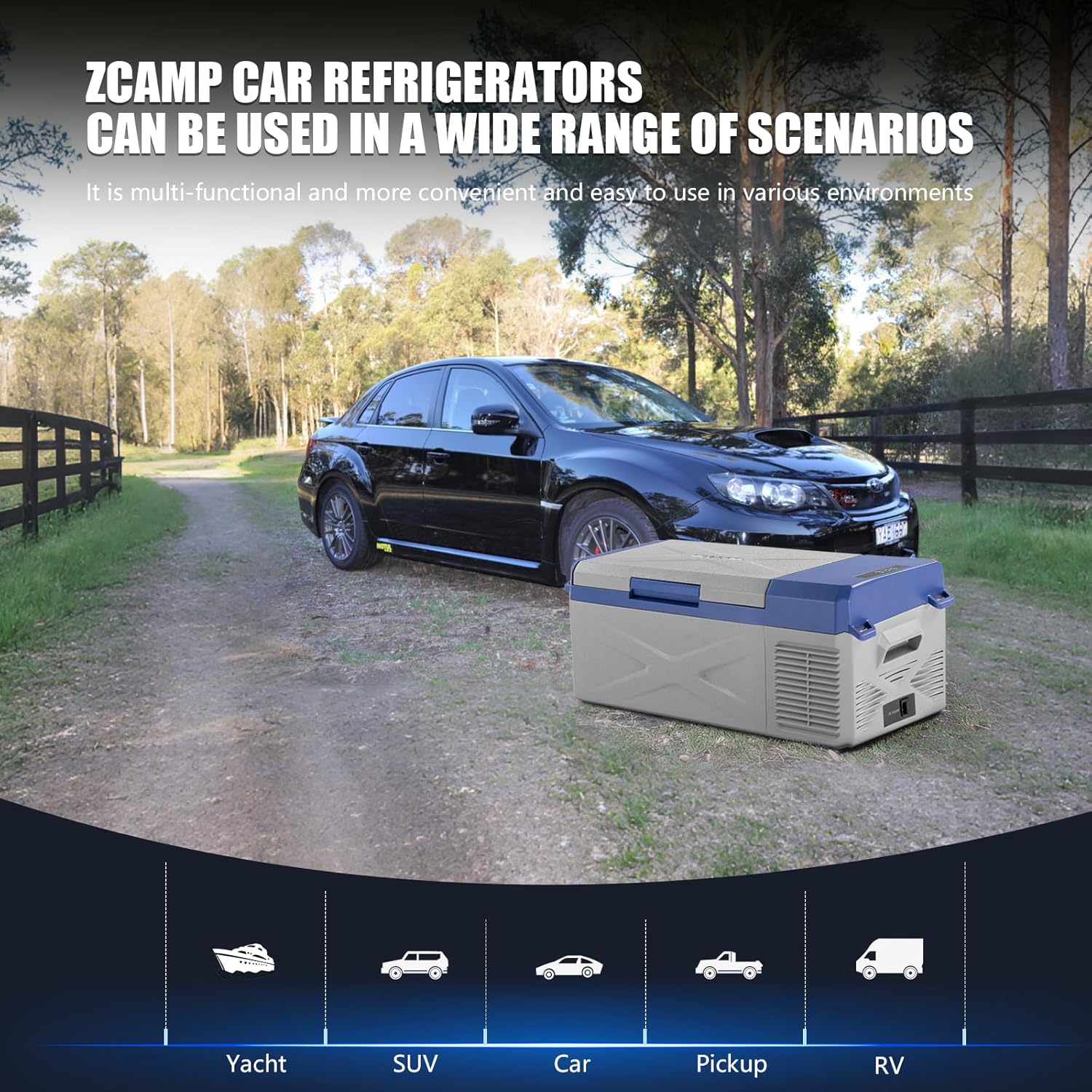 X15 12 Volt Refrigerator,Mini Portable Freezer,16 Quart(15.6L) Electric Cooler,12V Car Fridge APP Control,12/24V DC 100-240V AC for Ourdoor, Camping, Travel, Truck,RV, Boat -4℉~68℉
