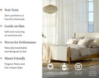 Coyuchi Cloud Brushed Organic Flannel Duvet Cover, Pale Gray Heather (Full/Queen)