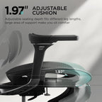 Hbada E3 Pro Ergonomic Office Chair, Big and Tall Office Chair - with 3-Zone Dynamic Lumbar Support, 4D Adjustable Headrest, 6D Adjustable Armrests, Swivel, Black
