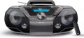 Philips Portable CD Player Boombox Bluetooth with Cassette Player All in one Powerful Stereo Boom Box CD Player for Home Mega Bass Reflex Speakers  Radio/USB/MP3/AUX Input with Backlight LCD Display