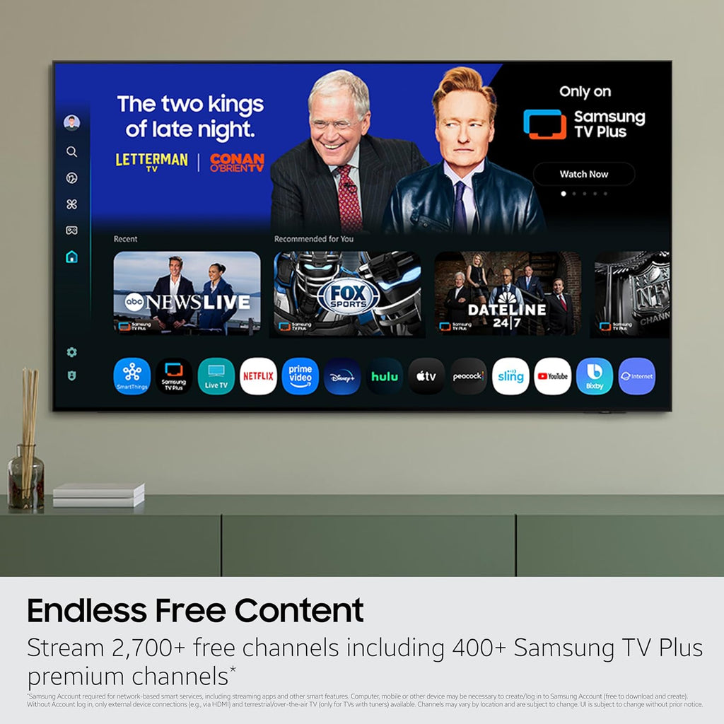 Samsung 65-Inch Class OLED S90F 4K Smart TV (2025 Model) NQ4 AI Gen3 Processor  4K AI Upscaling Pro  OLED HDR +  Motion Xcelerator 144Hz  Samsung Vision AI  Alexa Built-in