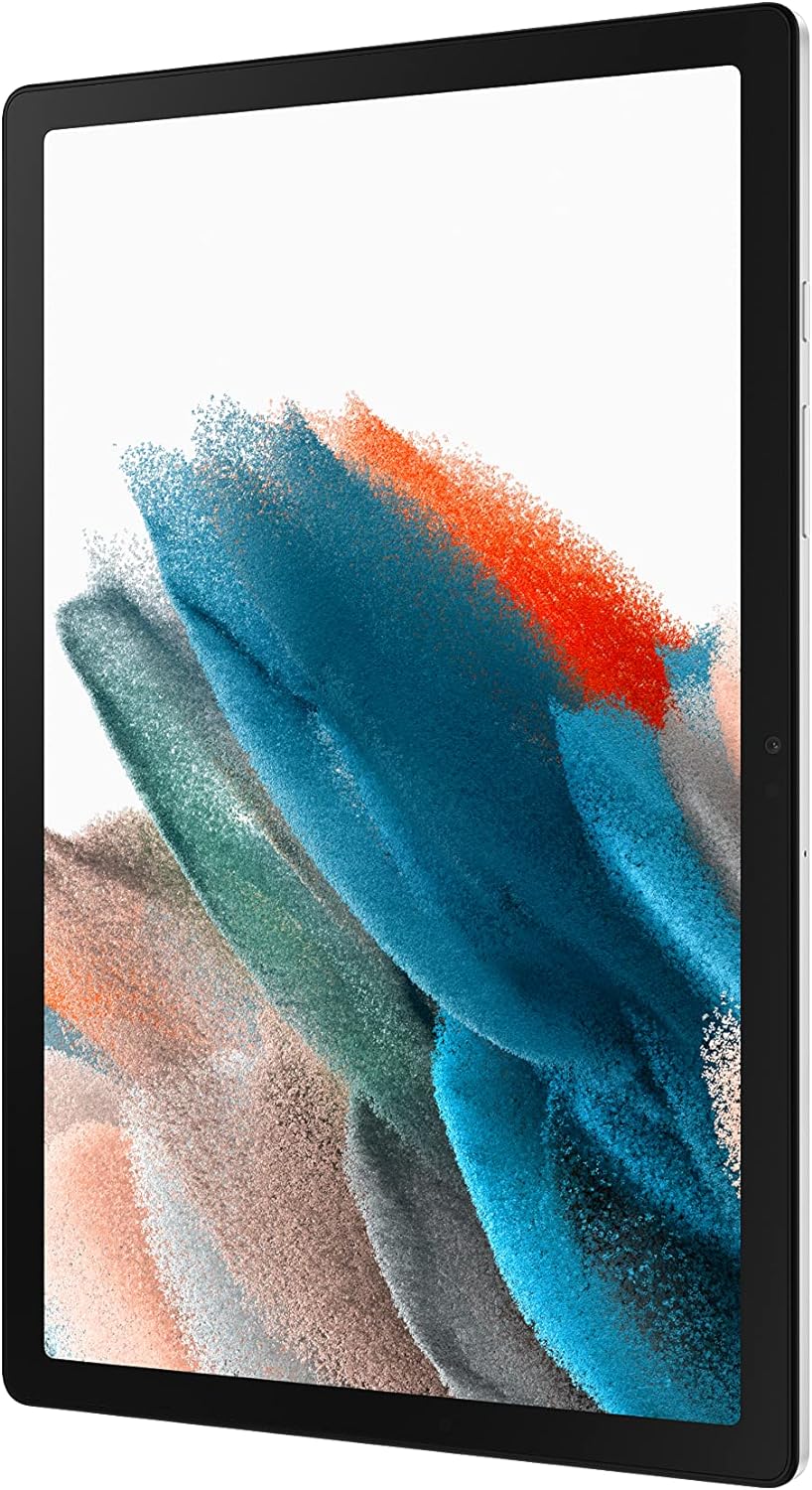 Samsung Galaxy Tab A8 10.5” 64GB Android Tablet  LCD Screen  Kids Content  Smart Switch  Expandable Memory  Long Lasting Battery  Fast Charging  US Version  2022  Silver  Amazon Exclusive