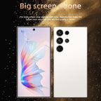 i25 Ultra 5G Unlocked Smartphone | 8GB RAM + 256GB Storage | Android 15 Cell Phone with Built-in Stylus, 6.9" FHD+ 120Hz Display, 6800mAh Long Battery, Dual SIM, Face ID, GPS & Global Bands (Black)