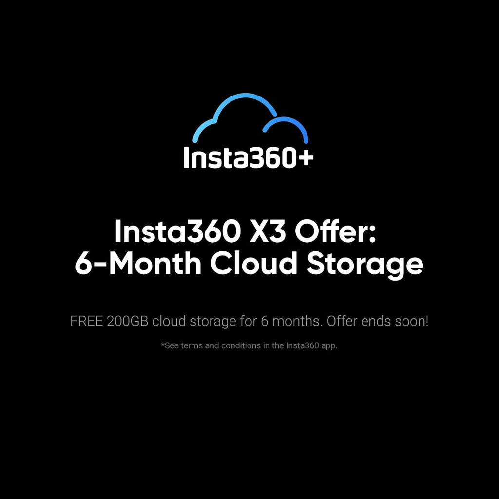 Insta360 X3 - Waterproof 360 Action Camera with 1/2" 48MP Sensors  5.7K 360 Active HDR Video  72MP 360 Photo  4K Single-Lens  60fps Me Mode  Stabilization  2.29" Touchscreen  AI Editing  Live Stream