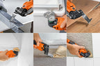 Fein Best of Starlock Renovation Set - 26-Piece Kit for Cutting, Sanding and Scraping Tasks in Wood, Metal and Other Materials, Compatible with Multi-Tools - 35222967060