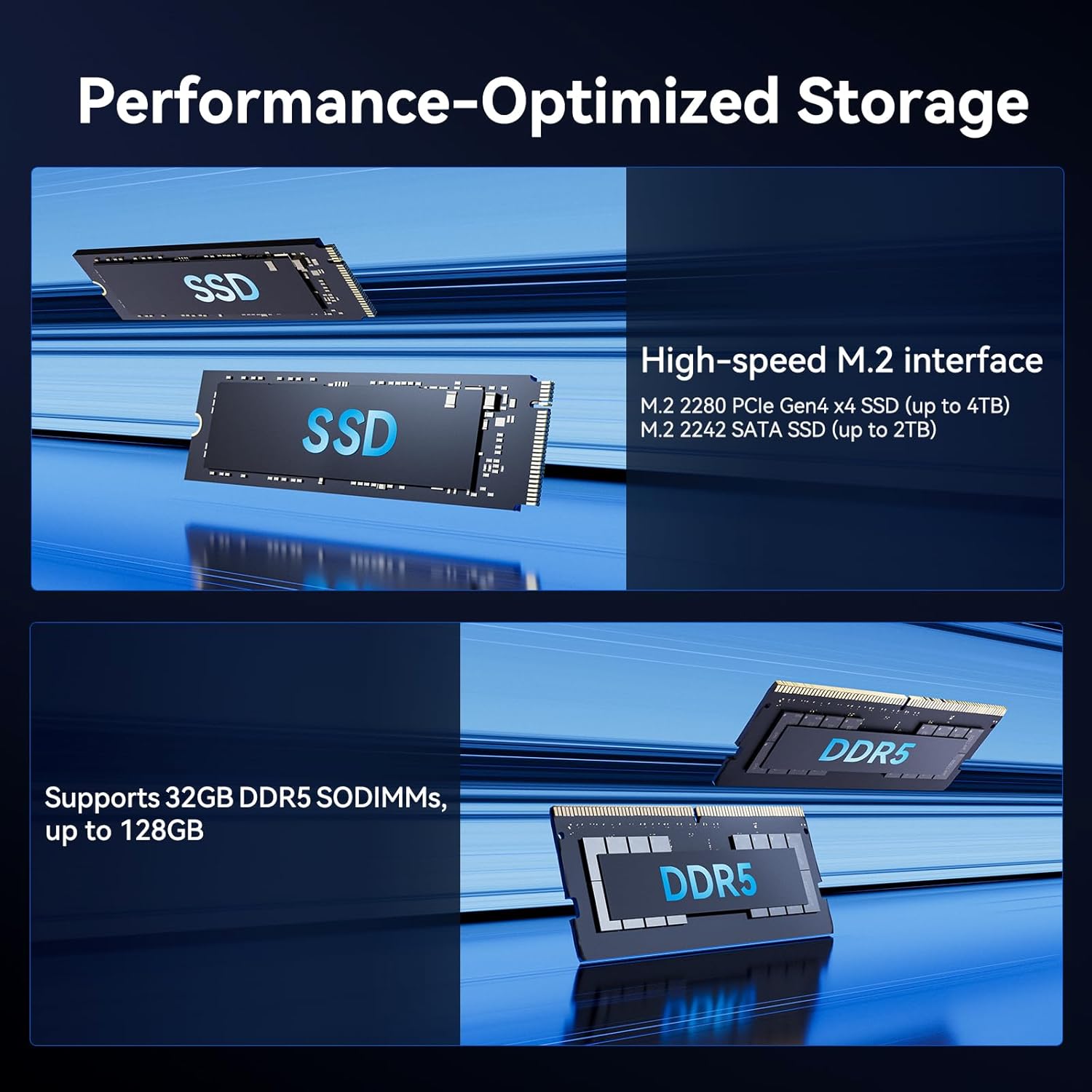 GEEKOM GT1 Mega AI Mini PC  with Intel 14th Gen Core Ultra 9 185H | 32GB DDR5 1TB NVMe SSD | Intel Arc Graphics | Dual 2.5G LAN & WiFi 7 | 8K Quad Display | Windows 11 Pro | 3-Year Warranty | SD Solt