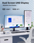 KAMRUI Essenx E2 Mini PC  16GB RAM 512GB SSD Mini Computers 12th Alder Lake N97 (Beat N150 up to 3.6GHz) Micro PC  HDMI+DP1.4 Dual 4K UHD Small PC Gigabit Ethernet WiFi BT Home/Office Mini Desktop pc