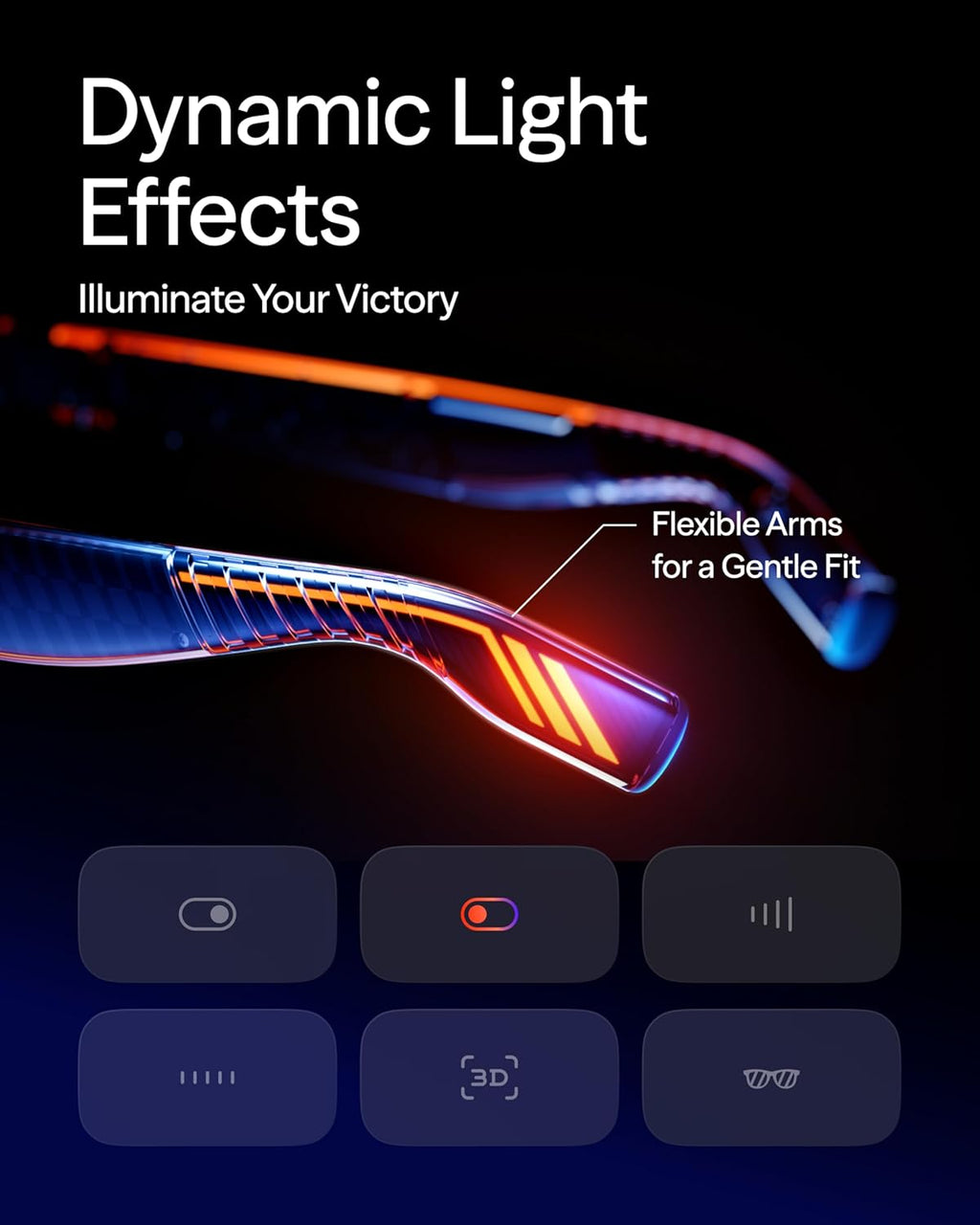 VITURE Luma Pro XR Glasses — 152” 1200p 120Hz Ultra Sharp Display  52° FOV  Electrochromic Film Myopia Adjustments  Harman Audio  AR Glasses for iPhone 17/16/15  Android  Mac  PC  Steam Deck  Switch 2