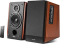 Edifier R1700BT Bluetooth Bookshelf Speaker - Active Near-Field Studio Monitors - Powered Speakers 2 Setup Wooden Enclosure - 66w RMS