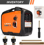 LIFAN 2300W Gasoline Inverter Generator - Portable  Quiet & Fuel-Efficient Power Solution for Home  Camping  RV & Emergency Use with Parallel Capability