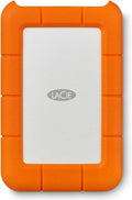 LaCie Rugged Mini, 1TB, 2.5", Portable External Hard Drive, for PC Mac iPad and iPhone, Data Rescue Service (LAC301558)
