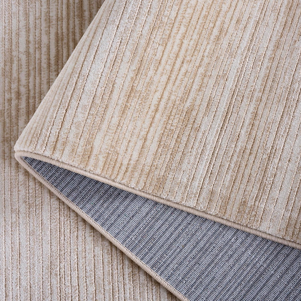 SAFAVIEH Vision Collection Area Rug - 12' Square, Cream, Modern Ombre Design, Non-Shedding & Easy to Clean, Ideal for Living Room, Bedroom, Dining Space (VSN606F)