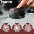 Farberware Smart Control Nonstick Cookware Pots and Pans Set, 14 Piece, Black