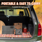 Portable Solar Generator 300W Power Station with Foldable 60W Solar Panel  Portable Power Bank 65W with DC AC Outlet 110V for Laptop Smart Device Home RV Outdoor Hiking Camping Adventure