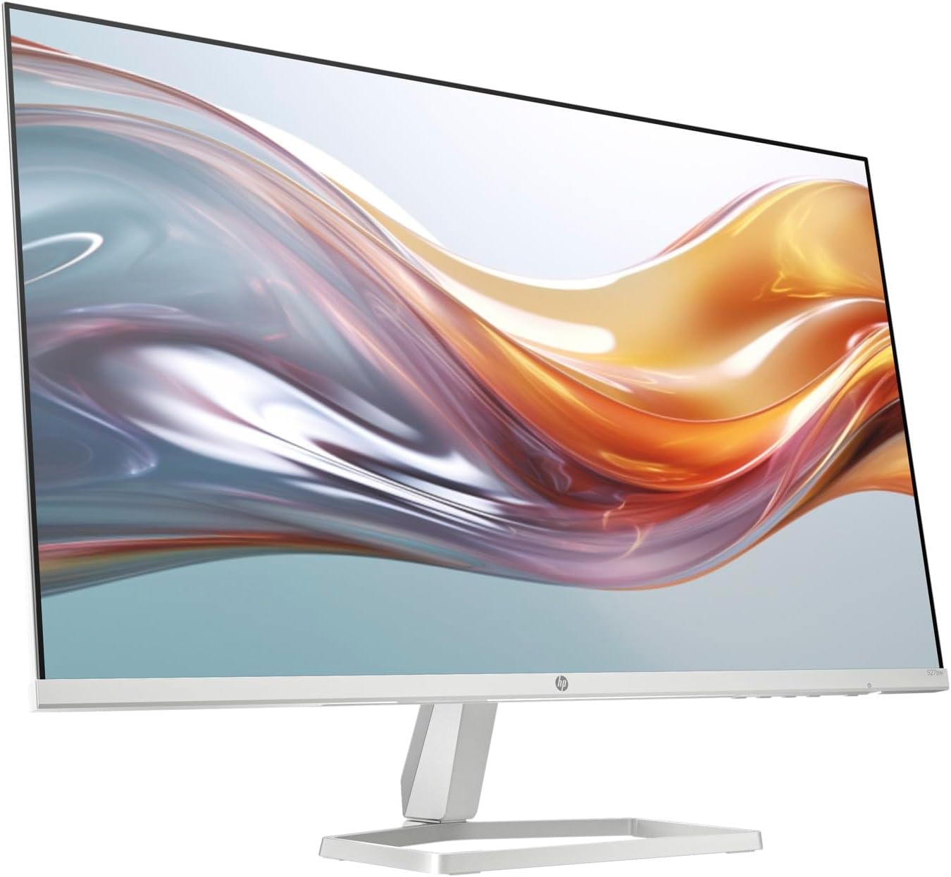 HP 27" FHD IPS (1920x1080) Monitor Bundle with Docztorm Dock  100Hz Refresh Rate  2X HDMI 1.4  1x VGA  Flicker-Free  Anti-Glare  Ideal for Home & Business  White/Silver (2026 Latest Model) (2 Pack)