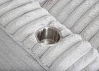 Nestle Recliner With Dual Cupholders And Charging Ports
