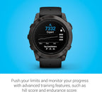 Garmin epix Pro (Gen 2) Sapphire Edition  51mm  High Performance Smartwatch  Advanced Training Technology  Built-in Flashlight  Black (Renewed)