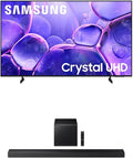 Samsung 70-Inch Class Crystal UHD U8000F 4K Smart TV (2025 Model) Endless Free Content  Crystal Processor 4K + Samsung Q-Series Soundbar HW-QS700F 3.1.2 ch Subwoofer (2025 Model)