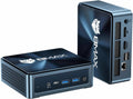 Bmax B9 Plus Mini PC with 12th Gen Intel Core i5-1235U | 24GB DDR5 RAM | 512GB NVMe SSD | Windows 11 | 2 x USB 3.2 | 4K Display Support | Wi-Fi 6 | Dual SSD Slots | Intel Mini Desktop Computers