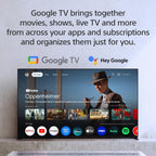 Sony BRAVIA 2 II 43 Inch 4K Ultra HD LED Smart TV with Google TV and Exclusive Features for PlayStation®5 (K-43S20M2)  2025 Model