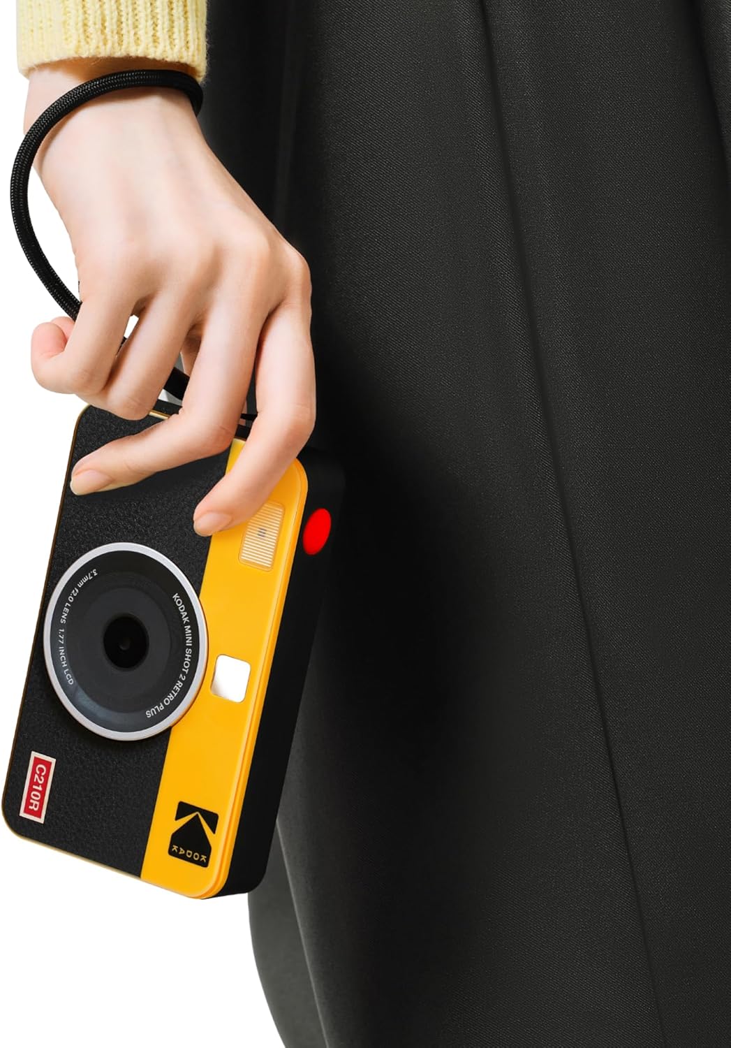 Kodak Mini Shot 2 Retro Portable Wireless Instant Camera & Photo Printer - White - 60 Sheets
