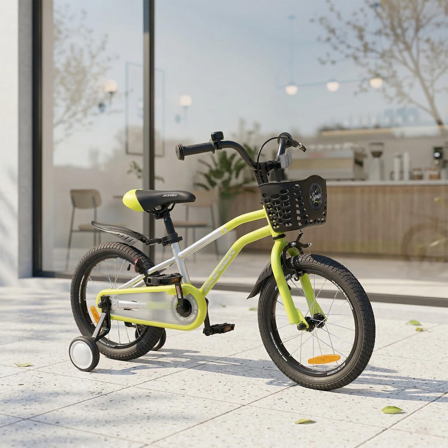 ACEGER Kids Bike for Ages 2-12 Years Old Boys Girls and Toddler, 12 14 16 18 Inch Children Bicycle with Training Wheels, 20 Inch Bike with Kickstand, Multiple Colors.