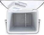 K-Box Electric Cooler and Warmer 34 Qt – Portable Dual-Power 12V Car & 110V Home Unit – Keeps Food & Drinks Hot or Cold – Compact Travel Fridge for Road Trips, Camping, Beach & Tailgating