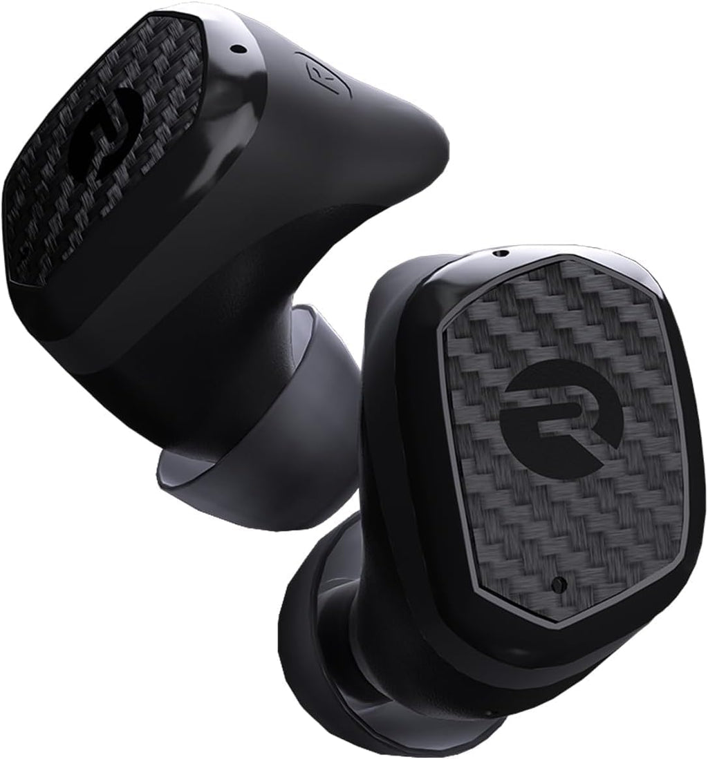 Raycon Impact Earbuds Military-Grade Impact Resistant  IP67 Bluetooth Earbuds with Stereo Sound  90 Hours of Battery Life  Active Noise Cancellation (Black)