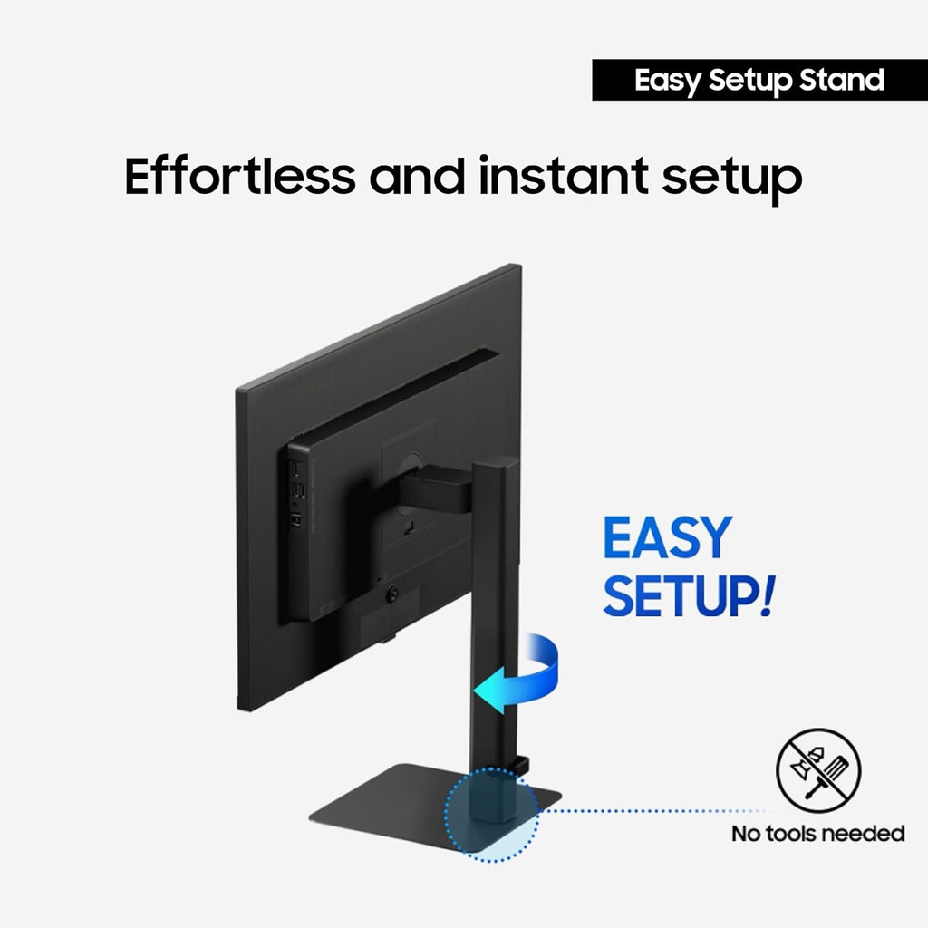 Samsung 32” ViewFinity S8 (S80UD) 4K UHD IPS HDR10 High Resolution Monitor  USB-C  Built-in Speakers  Ergonomic Stand  Built-in KVM Switch  Intelligent Eye Care  LS32D808UBNXGO  2025