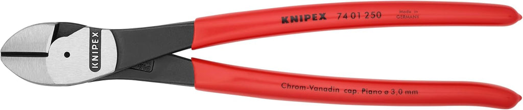KNIPEX Tools 9K 00 80 129 US High Leverage Straight and Angled Diagonal Cutter Set, 2-Piece