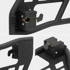 Off Road Safari Tubular Doors Compatible with 2018-2023 Wrangler JL 4 Door – Set of 4 Fat Tube Half Doors for Adventure