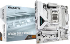 GIGABYTE B850M Eagle WIFI6E ICE AMD AM5 mATX Motherboard, Support AMD Ryzen 9000/8000/7000 Series, DDR5, 8+2+2 Power Phase, 2X M.2, PCIe 5.0, USB-C, WIFI6E, 2.5GbE LAN, EZ-Latch, 3-Year Warranty