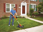 BLACK+DECKER 3-in-1 String Trimmer/Edger & Lawn Mower, 6.5-Amp, 12-Inch, Corded (MTE912)
