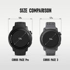 COROS PACE Pro GPS Sport Watch  1.3-inch AMOLED Touchscreen  Fastest in Class Processor Running Watch  20 Days Battery Life  Navigation with Global Offline Maps  Sleep Tracking  Running - Black