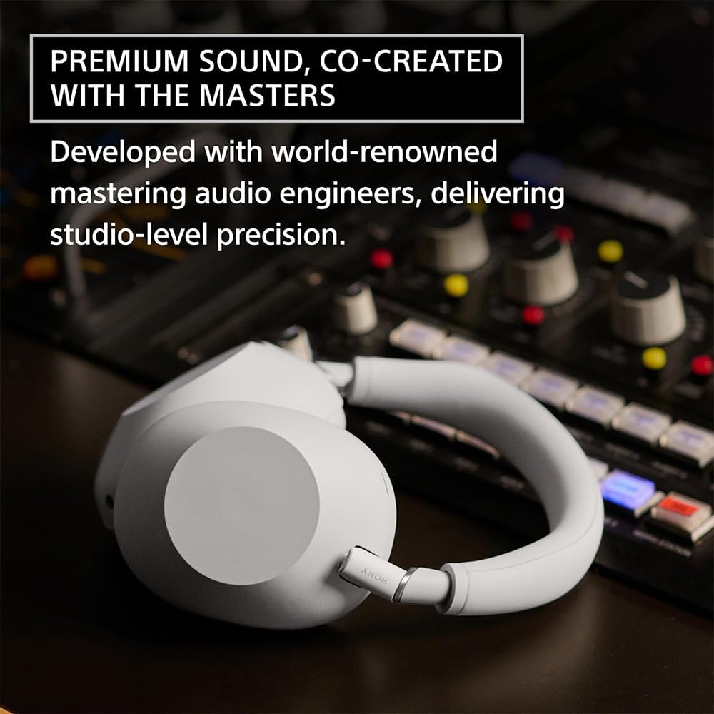 Sony WH-1000XM6 The Best Noise Canceling Wireless Headphones  HD NC Processor QN3  12 Microphones  Adaptive NC Optimizer  Mastered by Engineers  Studio-Quality  30-Hour Battery with Deco Guide Bundle